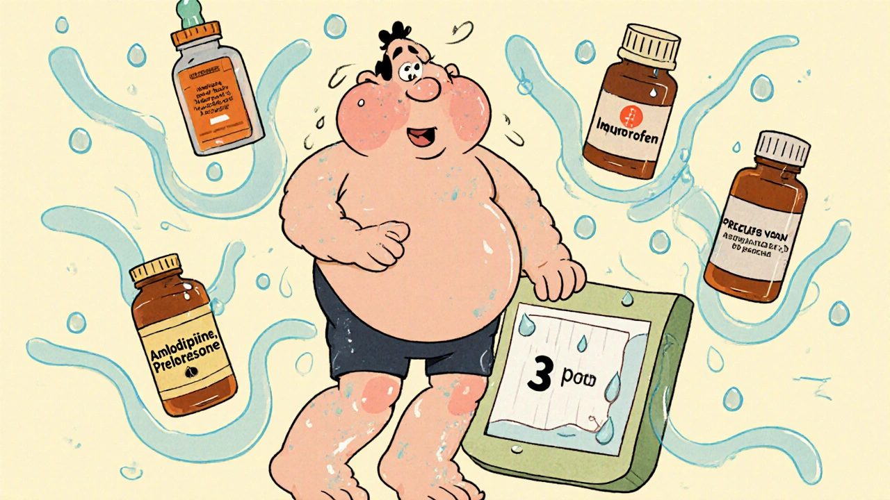 Medications That Can Cause Fluid Retention: What to Watch Out For