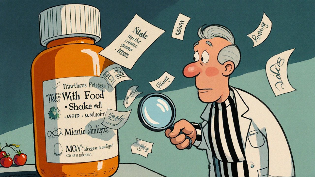 Special Instructions on Prescription Medication Labels Explained