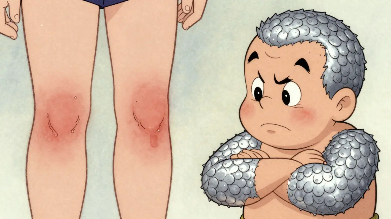 Eczema vs. Psoriasis: How to Tell Them Apart by Rash Appearance