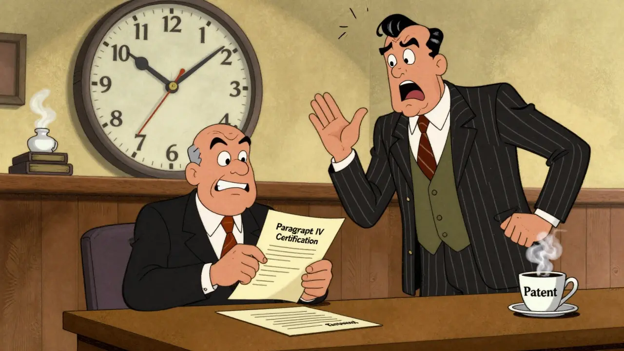 How Paragraph IV Certification Drives Generic Drug Entry Through Patent Litigation