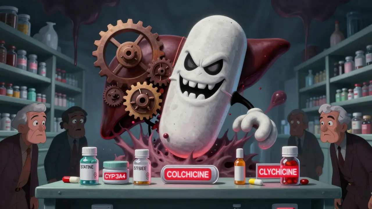 Clarithromycin Drug Interactions: Dangerous Combinations to Avoid